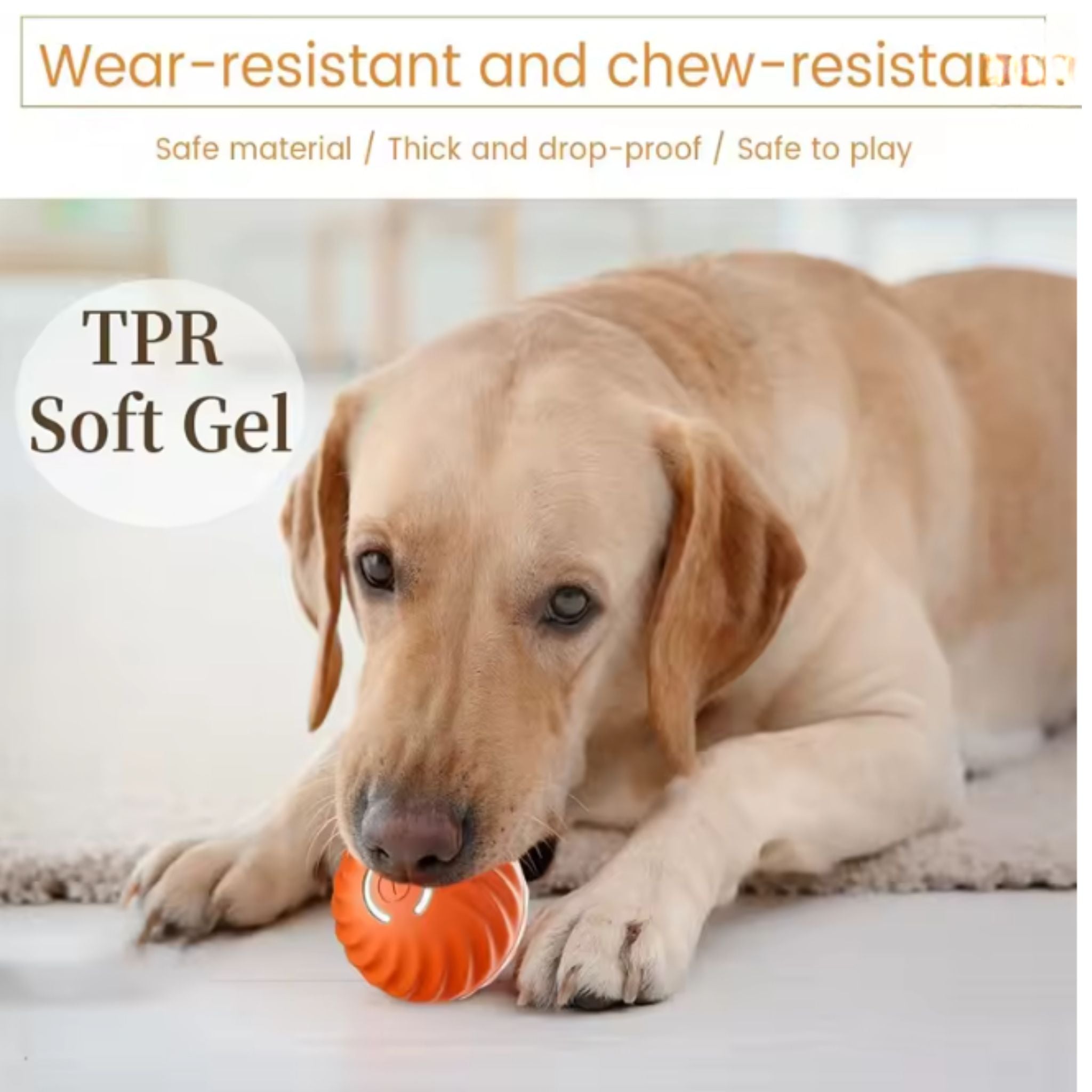 Automatic Moving Ball Toy for Dogs & Cats