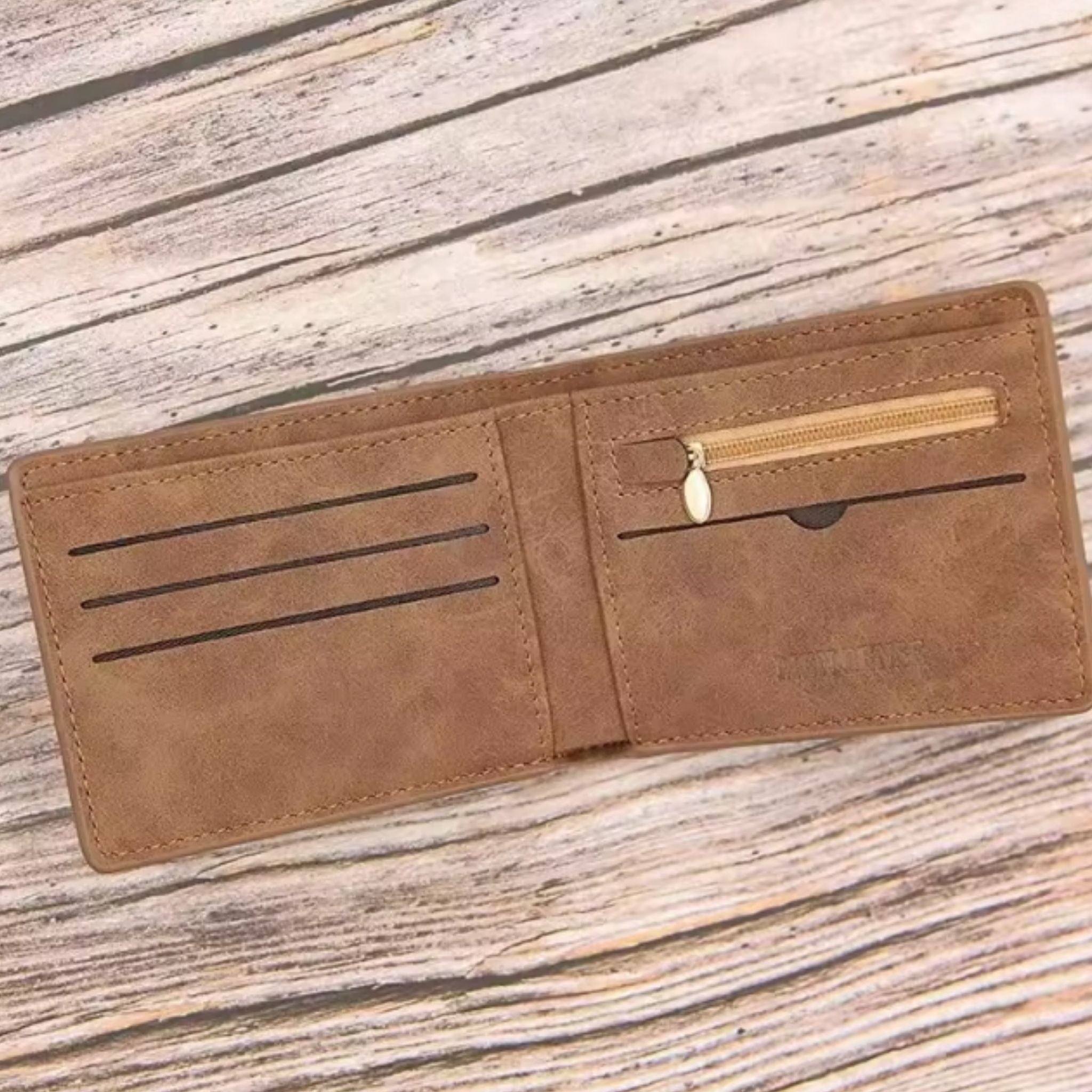 Men's Multi-Pocket Zipper Wallet