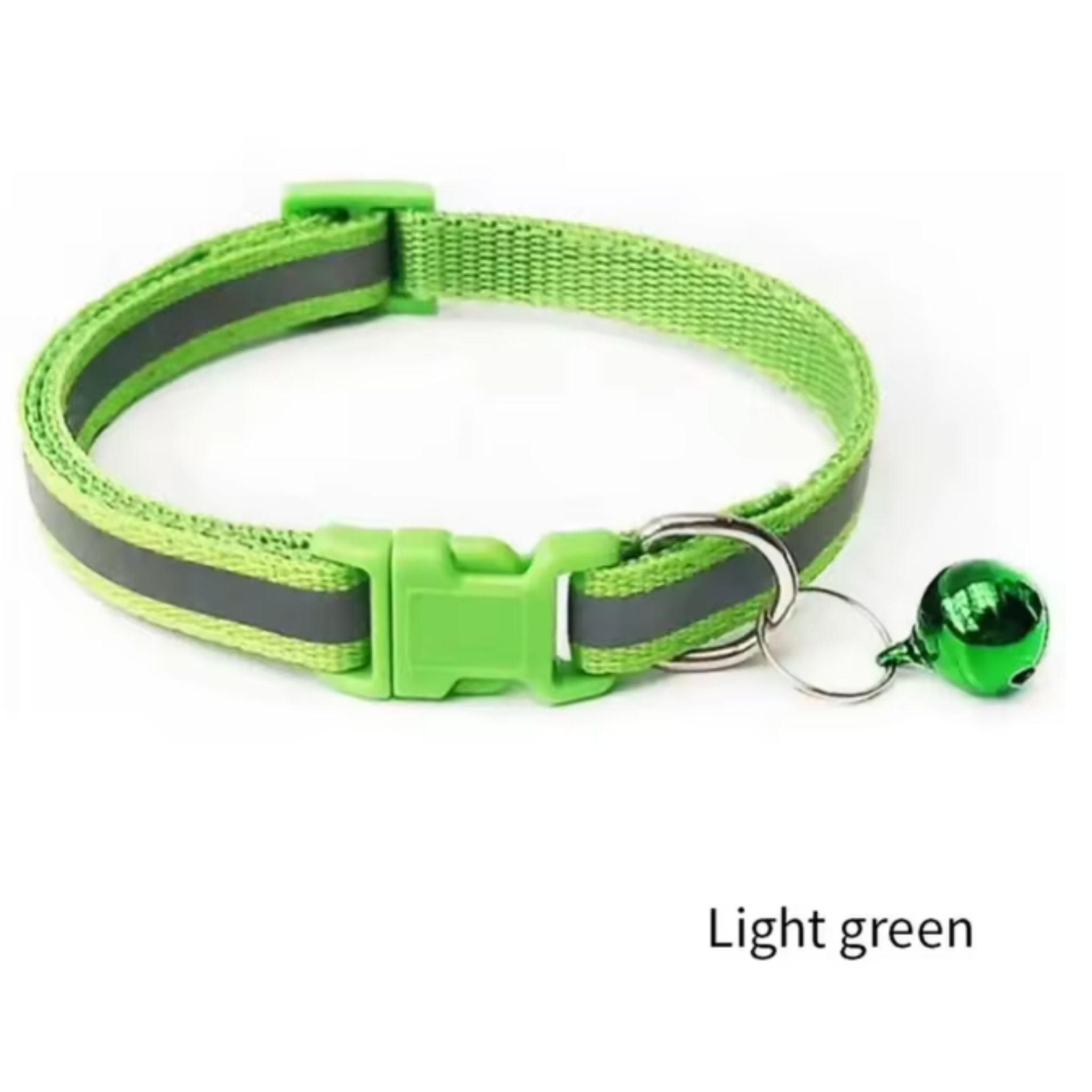 Reflective Breakaway Safety Collar with Bell for Cats & Dogs