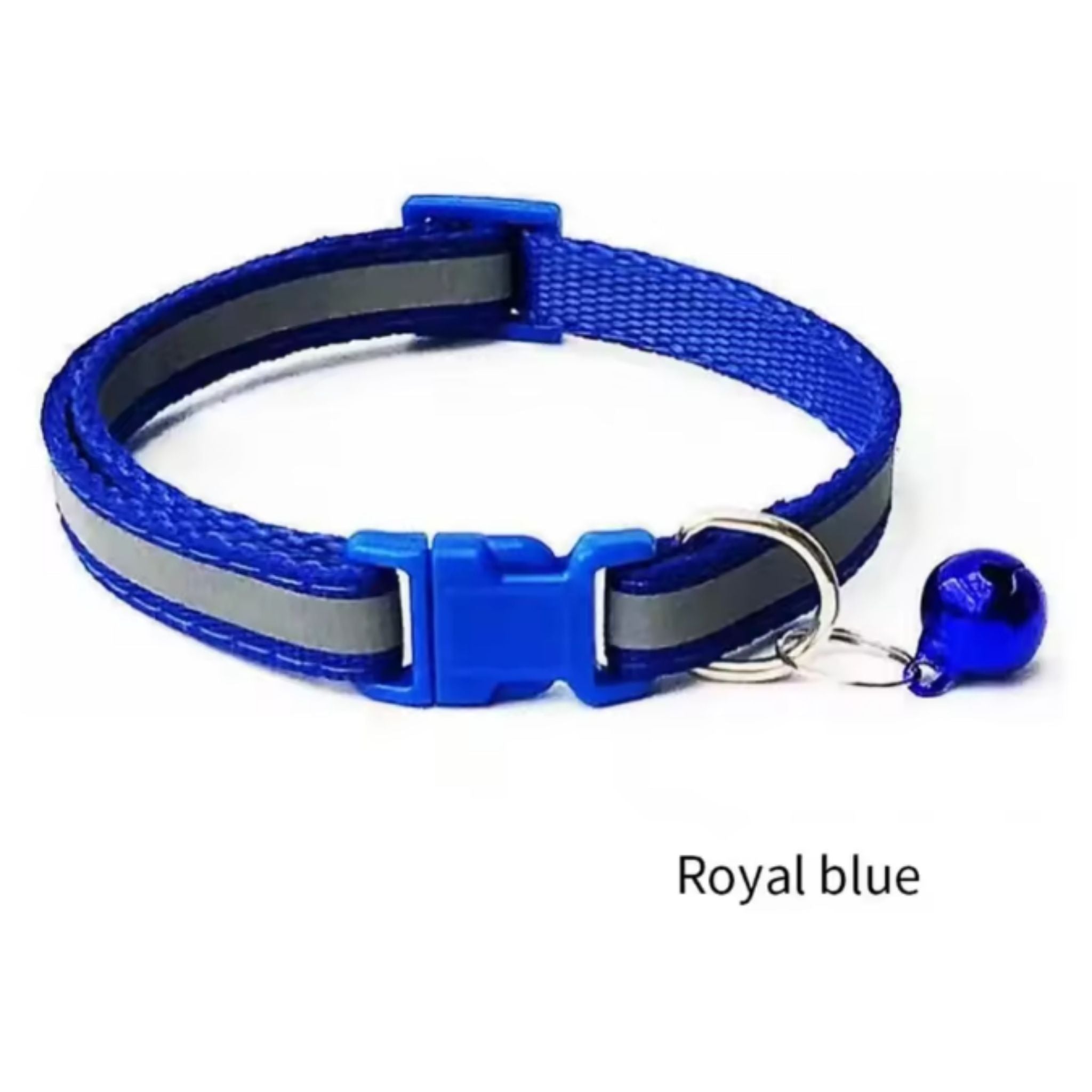 Reflective Breakaway Safety Collar with Bell for Cats & Dogs