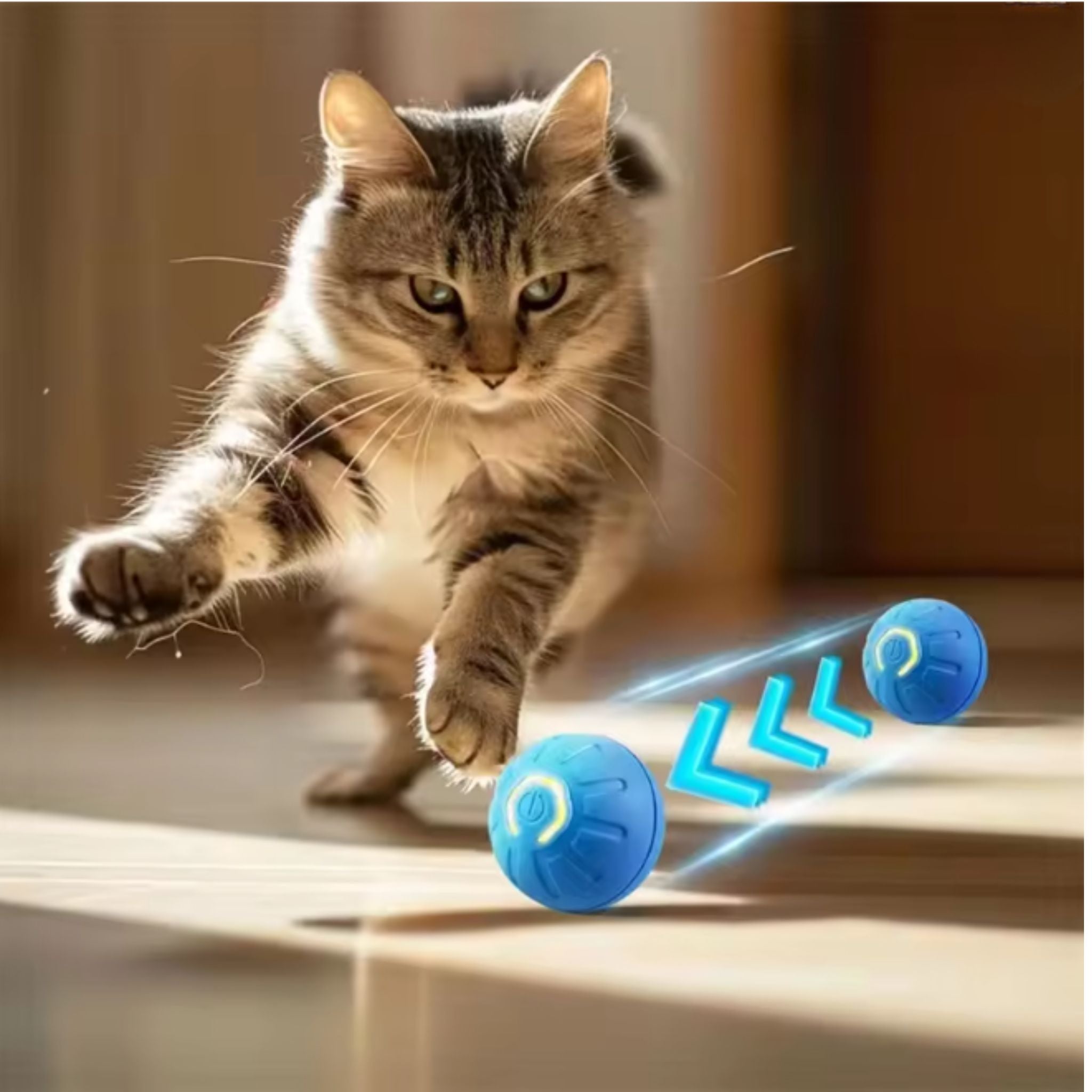 Automatic Moving Ball Toy for Dogs & Cats
